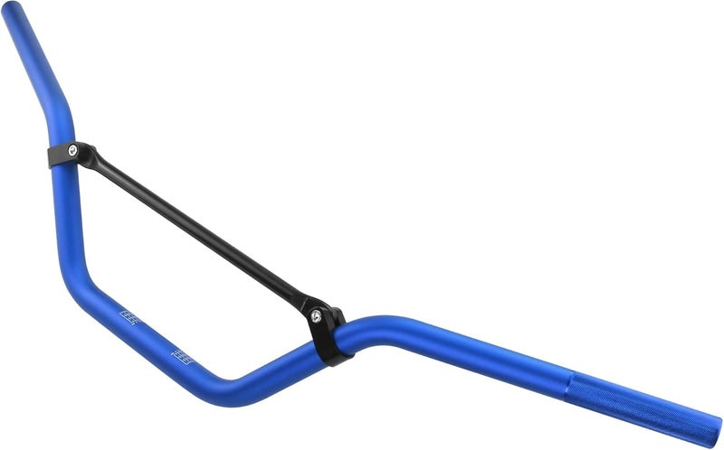 PRO BAT 7/8" Mid Handlebars Handle Bars Fit ATV Pit Dirt Bike Offroad Motorcycle, Blue - Image 1